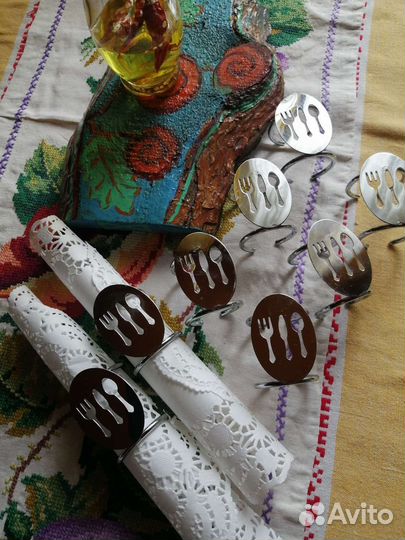 Держатели для салфеток 8 шт. сервировка стола