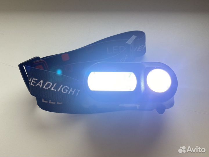 Налобный фонарь аккумуляторный