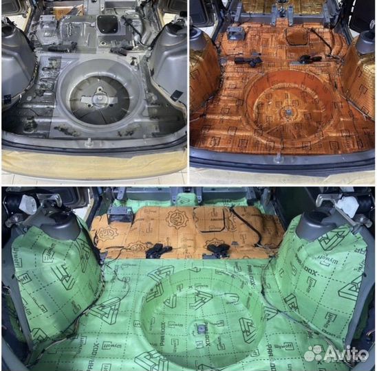 Шумоизоляция автомобиля