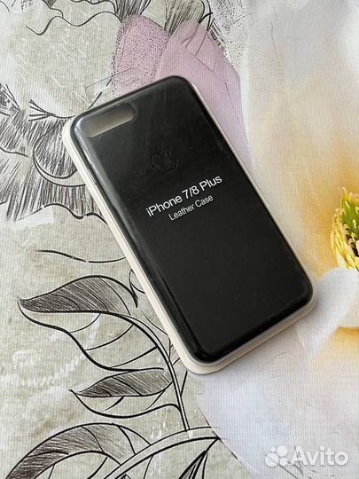 iPhone 7 Plus /8 Plus кожанный чехол