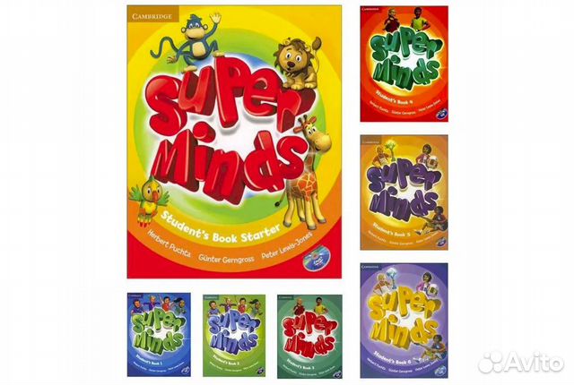 Super Minds 1, 2, 3, 4, 5, 6