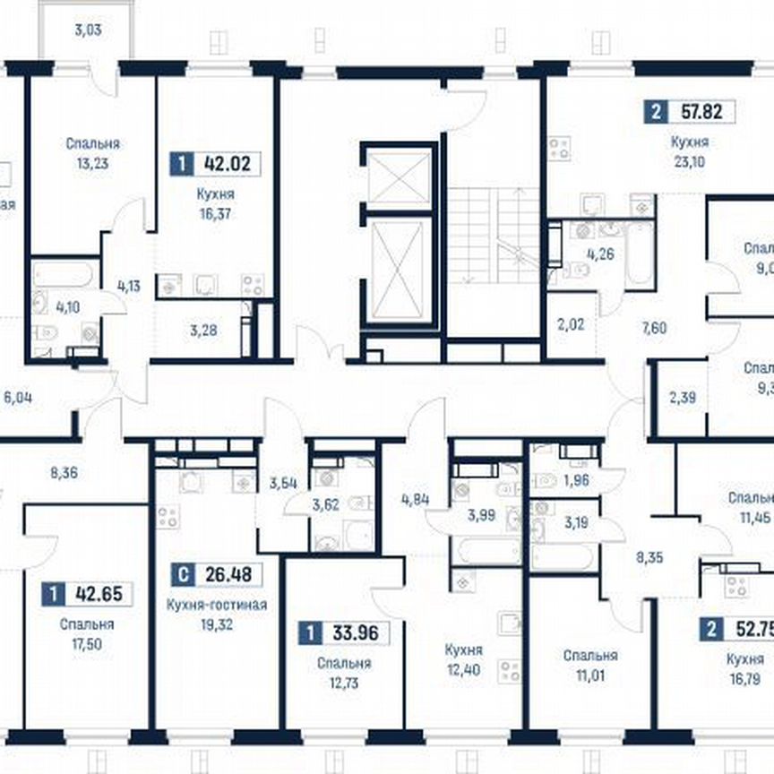 Квартира-студия, 28,5 м², 10/18 эт.