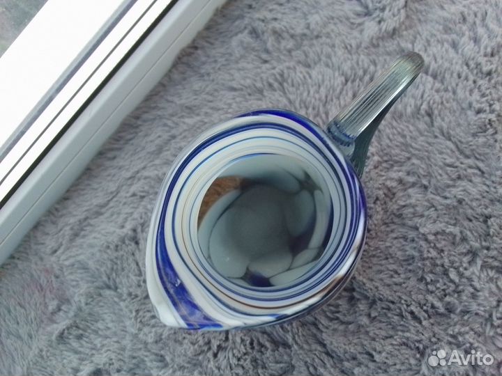 Кувшин сине-белый СССР