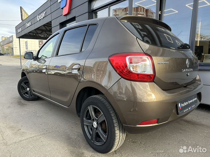 Renault Sandero 1.6 МТ, 2018, 73 158 км