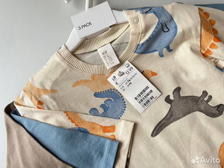 Лонгсливы H&M (68,74)