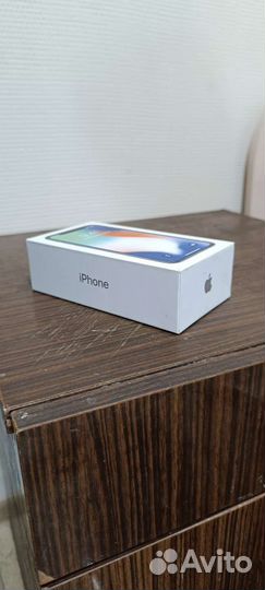 Коробка от iPhone 10, серый