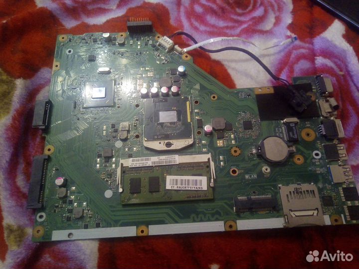 Материнскя плата ноутбука asus x55a