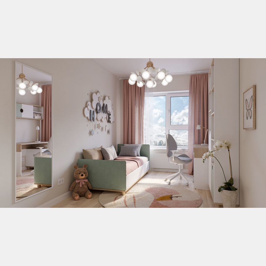 1-к. квартира, 36 м², 8/9 эт.