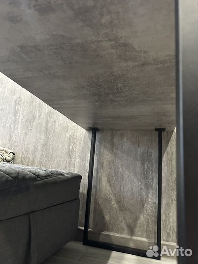 Стол loft серый 120см