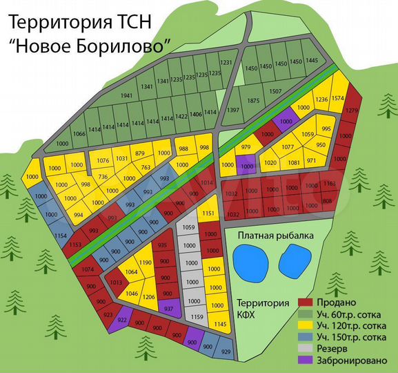 Участок 1 сот. (СНТ, ДНП)