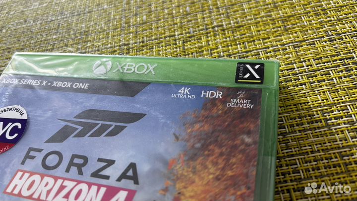 Forza horizon 4 xbox one Новый диск