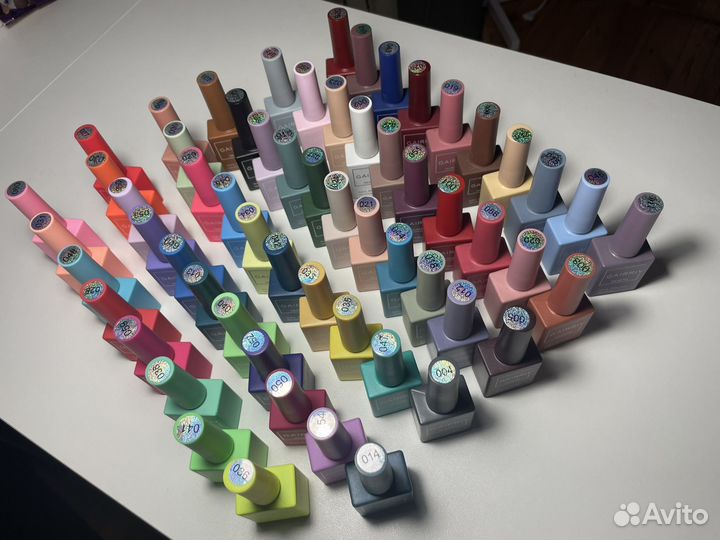 Гель лаки для маникюра набор