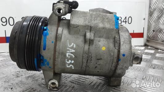 Компрессор кондиционера дизельный land rover range rover 3 (5AG35BU01)