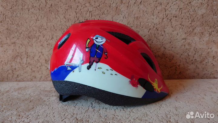 Шлем детский защитный BBB, красный