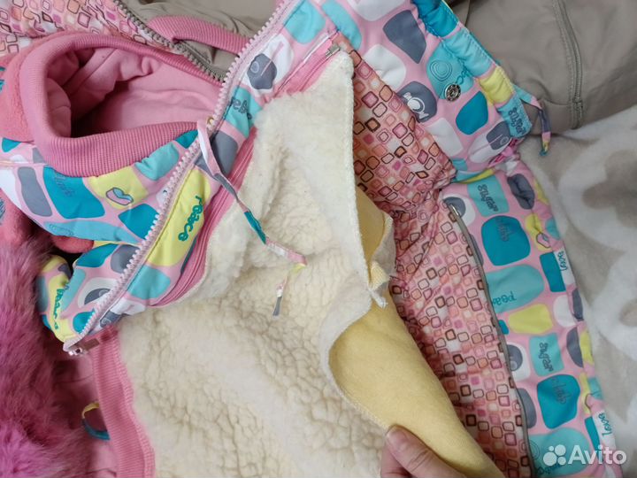 Зимний костюм трансформер для девочки