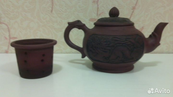 Китайский глиняный чайник