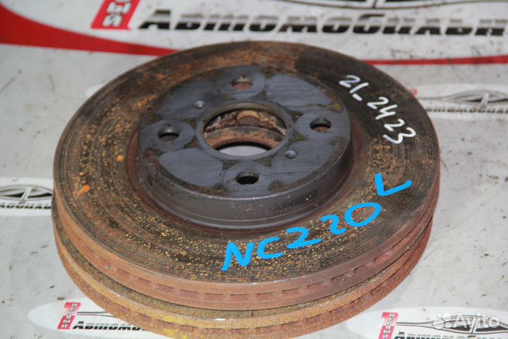 Тормозной диск перед c Toyota Porte NNP10 2NZ-FE