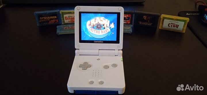 Exeq GameBox(Game Boy Advance Sp) + 10 игр