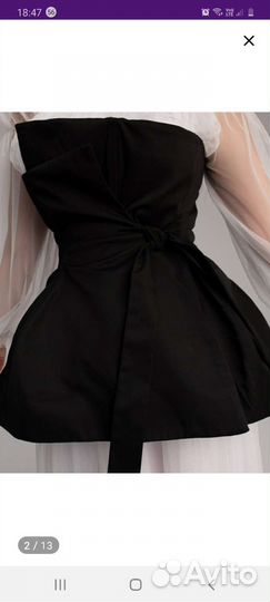 Платье-корсет