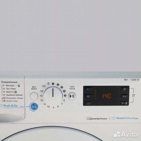 Стиральная машина Indesit bwse 81293X WWV, 8кг