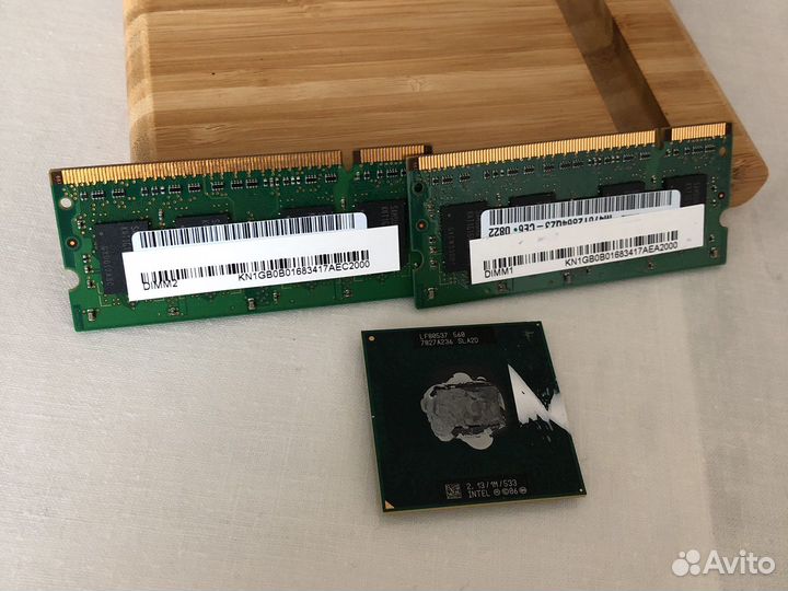 Оперативная память dimm2 1GB