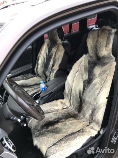 Меховые накидки из волка