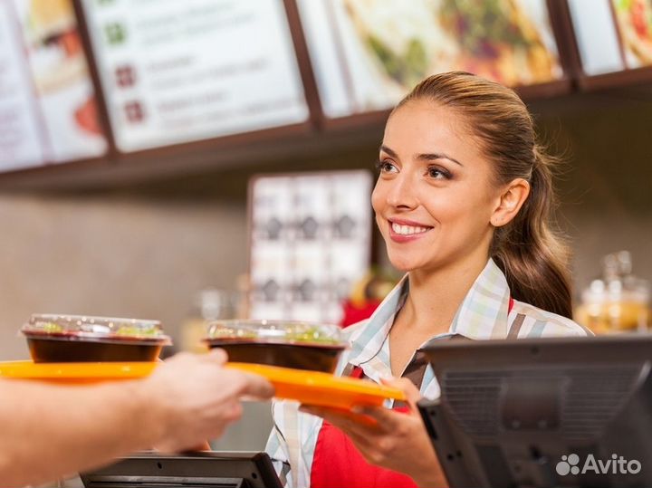 Продавец на выкладку товара