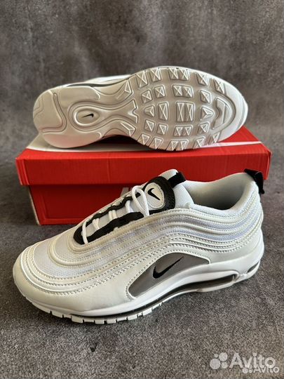 Кроссовки Nike Air Max 97 White-Grey