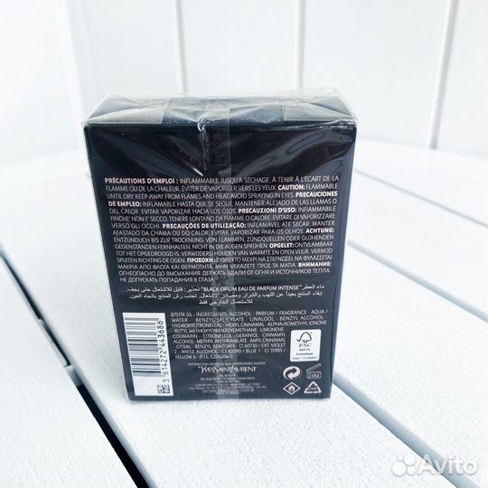 YSL black opium (L) edP intense