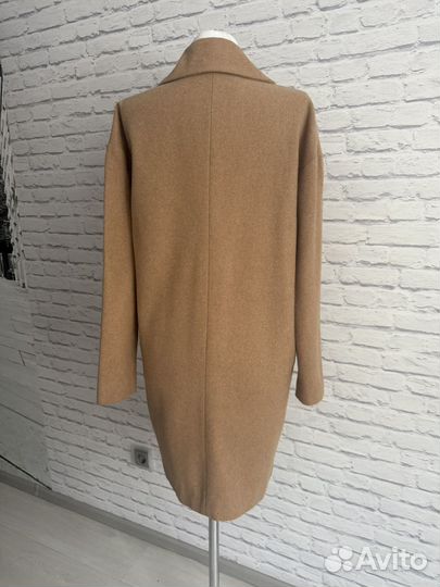 Пальто песочное женское