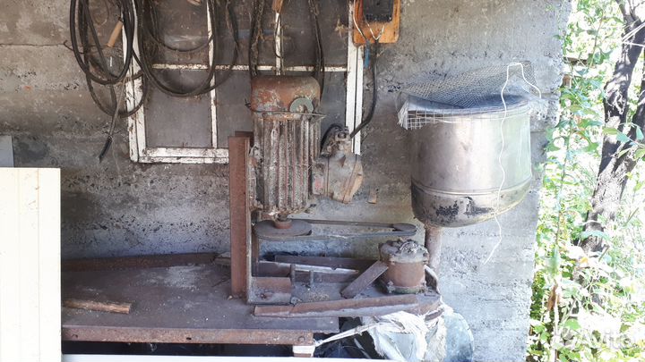 Зернодробилка самодельная