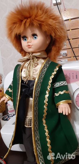 Кукла в национальном башкирском костюме