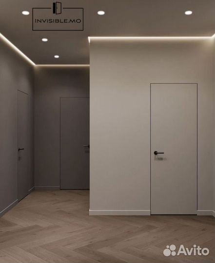 Межкомнатные скрытые двери invisible