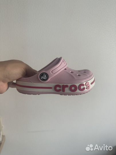 Сабо Crocs c9 для девочки