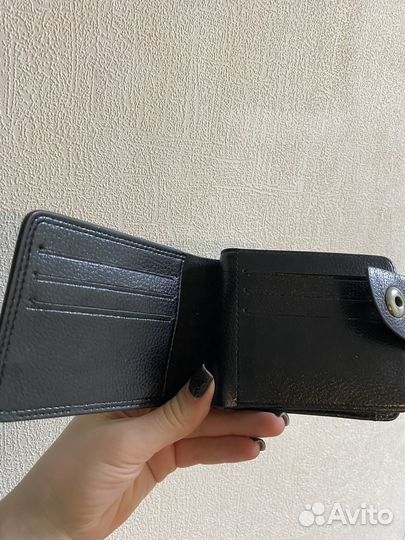Кошелек мужской кожаный