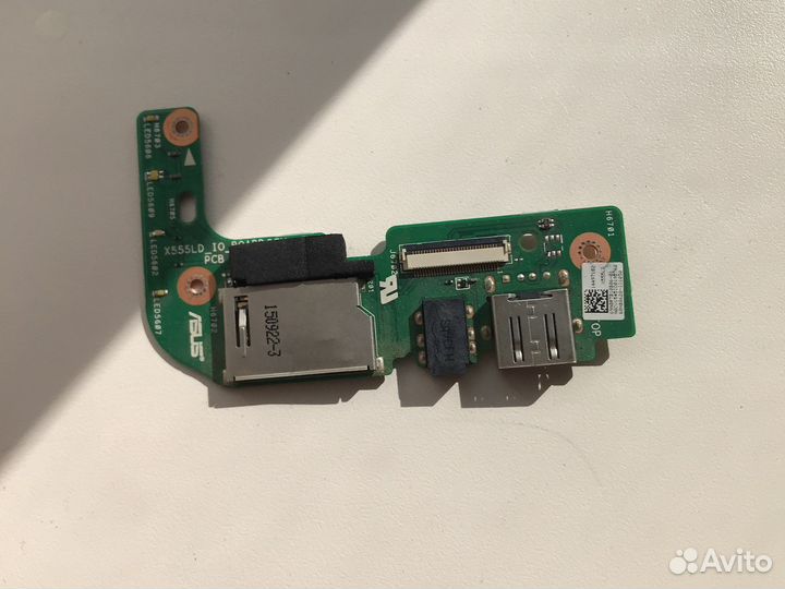 Доп плата usb для ноутбука Asus x554l