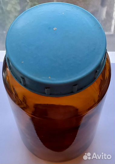 Банка 2 литра коричневое стекло