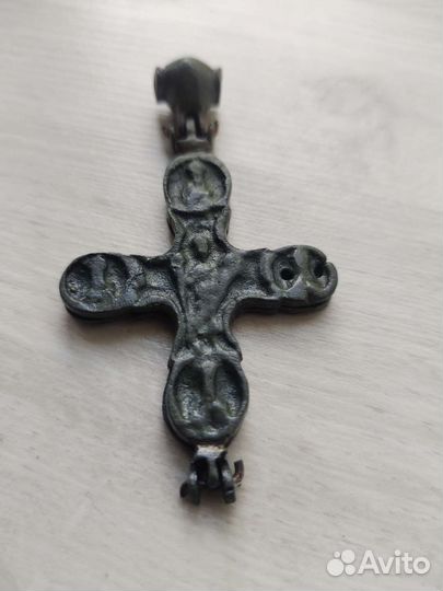 Крест энколпион Архангел Сихаил 14век