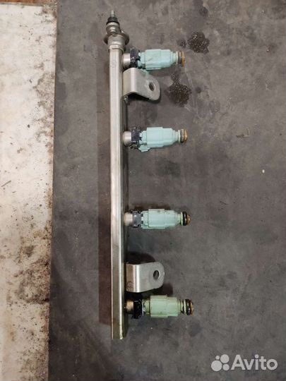 Топливная рампа hyundai solaris 1.4