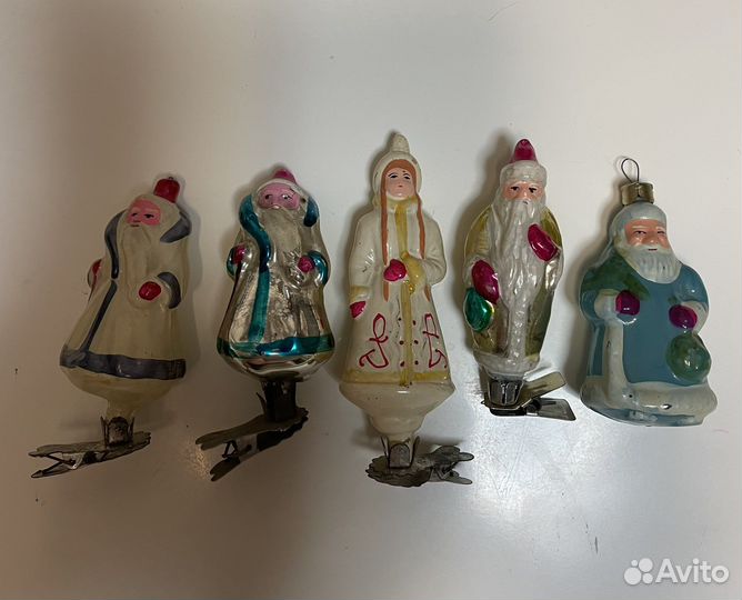 Елочные игрушки СССР