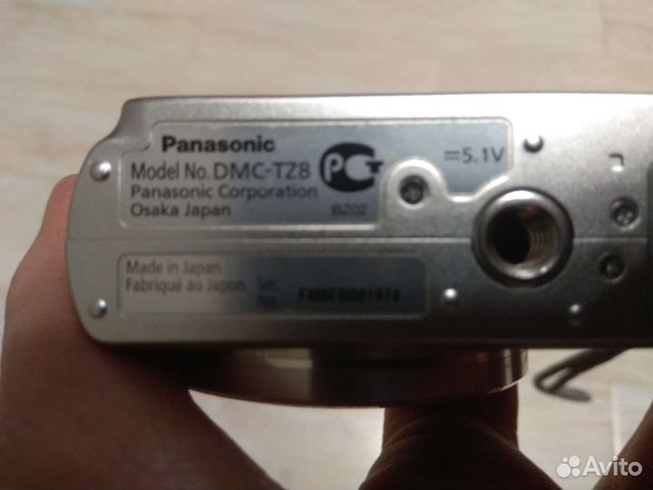 Фотоаппарат Panasonic Lumix DMC-TZ8 рабочий