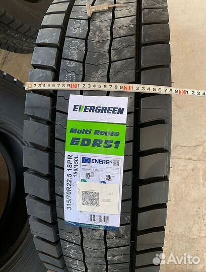 Шины Evergreen EDR51 315/70 R22,5, artp: 483