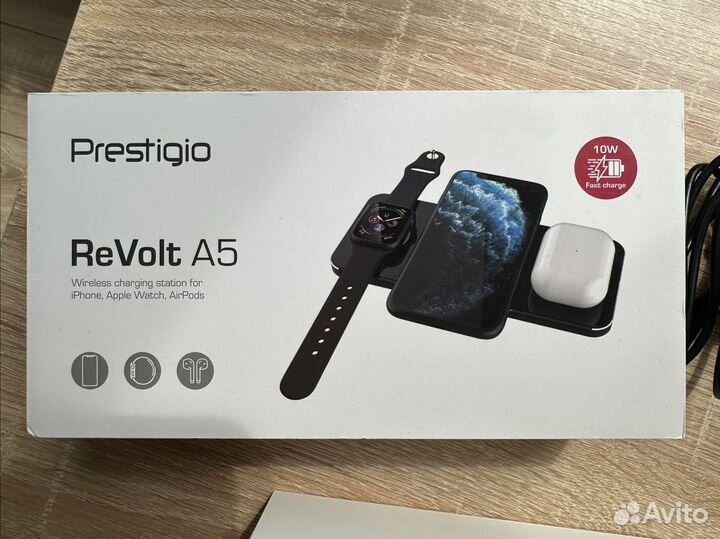 Беспроводная зарядная станция Prestigio Revolt A5