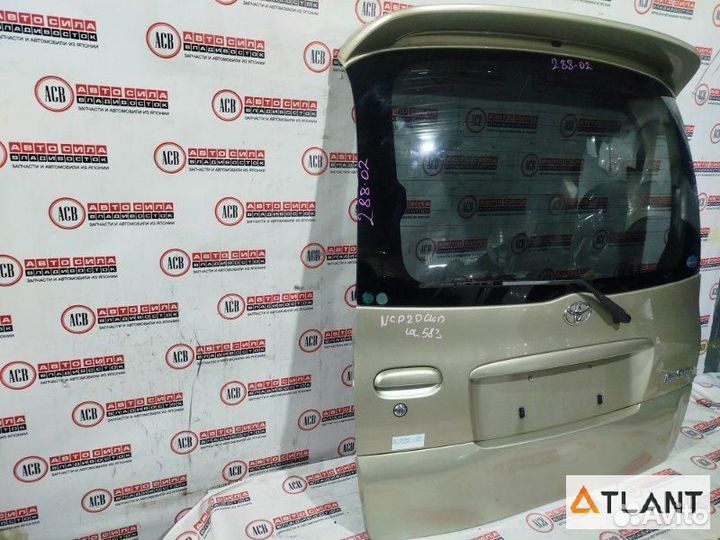 Дверь 5-я toyota funcargo