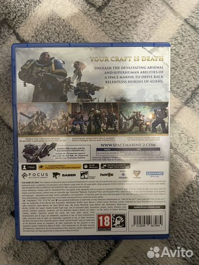 Warhammer space marine 2 ps5