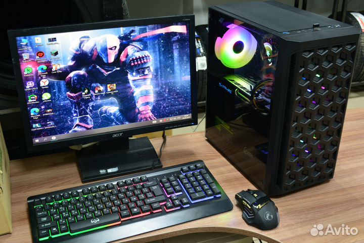 Intel E5 Игровой 6 ядер на водяном охлаждении