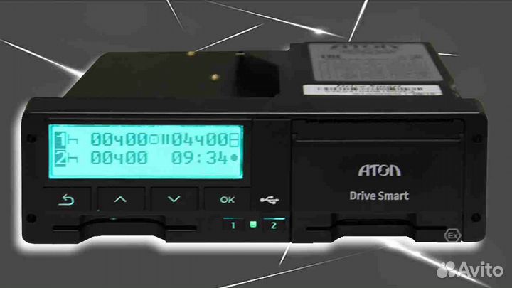Тахограф Atol, с подключением и гарантией