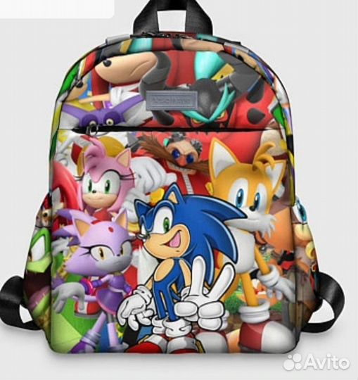 Рюкзак детский 3D sonic