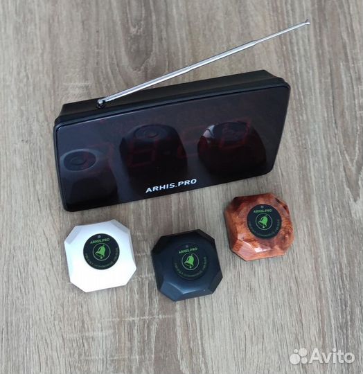 Кнопки вызова официанта модель Бургер и табло