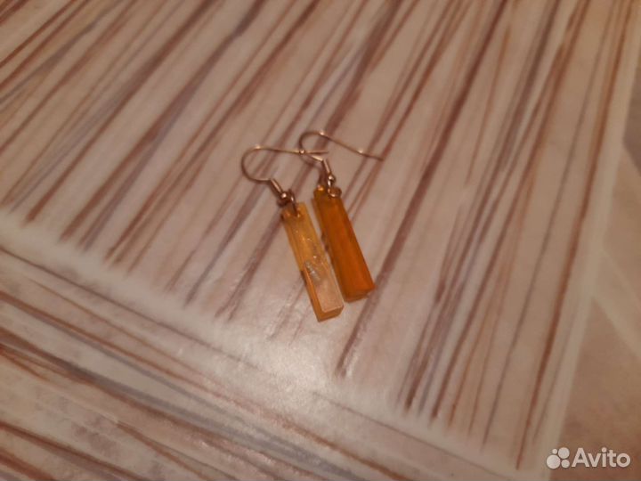 Золотые серьги